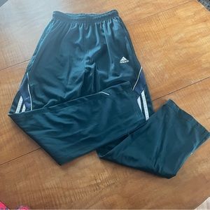Vintage green/blue Adidas track pants. Size XS